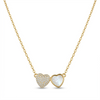 Twin Heart Grace Pendant