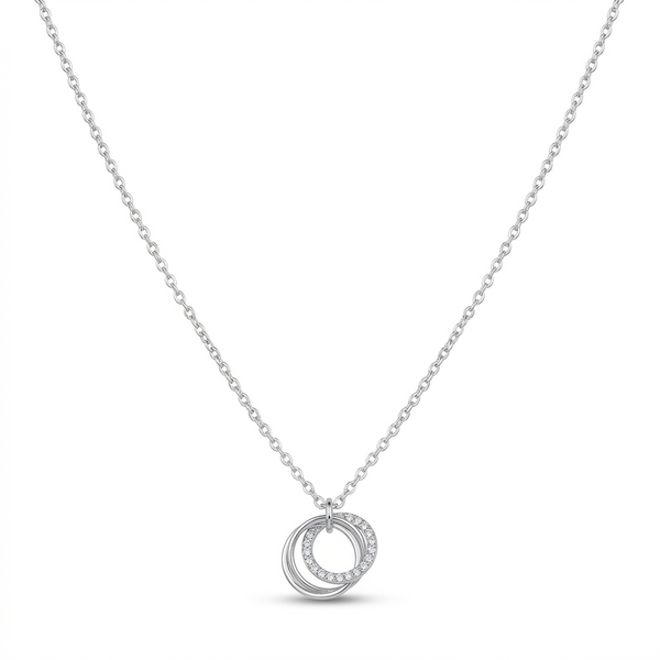 Eternal Duo Circle Pendant
