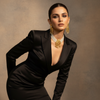 Royal Golden Filigree Pearl Choker & Chandbali Earring Set