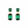 Emerald Luxe Drop Earrings