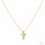 Gold 'T' Initial Necklace