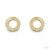 Radiant Crystal Hoop Earrings