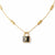 Luxury Lock Charm Pendant Necklace