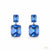 Sapphire Glow Drop Earrings