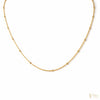 Gold Dainty Beaded Snake Chain