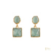 Classic Pastel Stone Drop Earrings