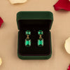 Emerald Luxe Drop Earrings