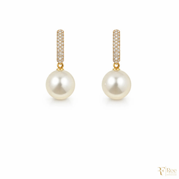 Classic Pearl Drop Earrings