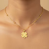 Gold Initial Necklace