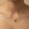 Golden Spark Barrel Pendan