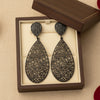 Vintage Crystal Cluster Statement Earrings