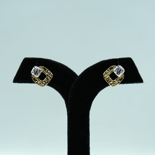 Golden Ember Studs