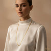 Gold Herringbone Flat Chain