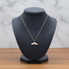 Golden Pearl Bloom Pendant