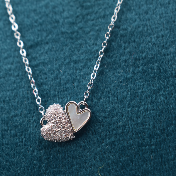 Twin Heart Spark Pendant