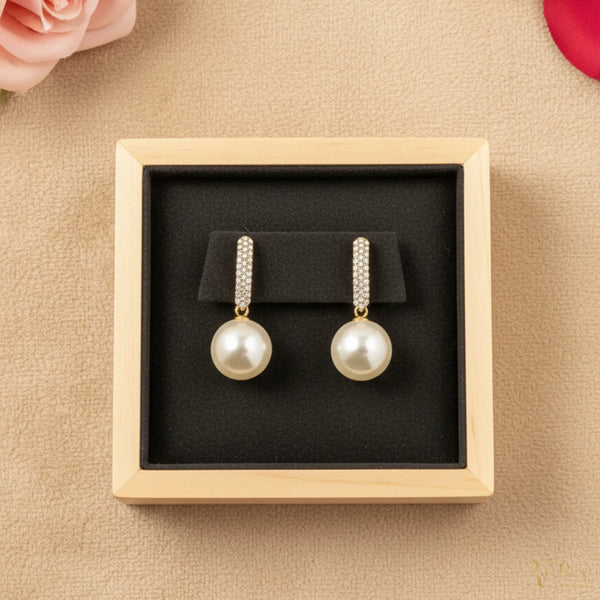 Classic Pearl Drop Earrings