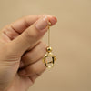 Aurora Interlock Drop Earrings