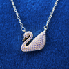 Swan Grace Crystal Pendant