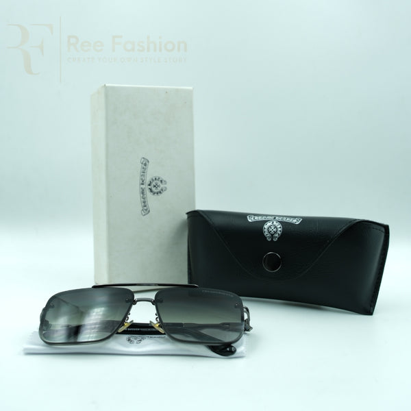 Elite Black Square Frame Designer-Inspired Shades