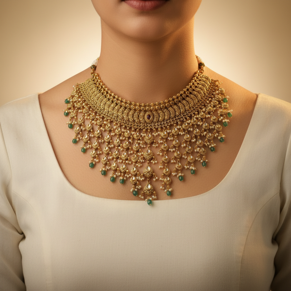 Royal Regal Heritage Necklace Set