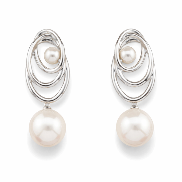 Luna Pearl Drop Earrings