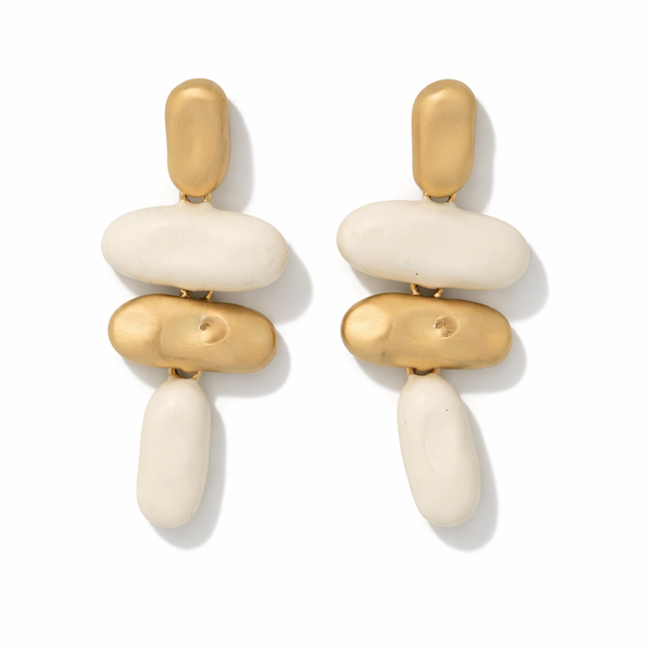 Aurora Pebble Drop Earrings