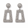 Silver Prism Dazzle Earrings