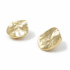 Aurora Gleam Gold Stud Earrings