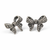 Midnight Bow Spark Studs