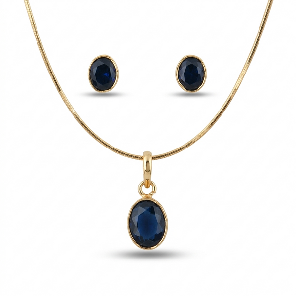 Midnight Sapphire Charm Set