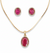 Ruby Radiance Elegance Set