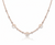 Rose Aura Charm Necklace