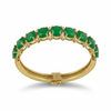 Emerald Grace Gold Bracelet
