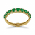 Emerald Grace Gold Bracelet