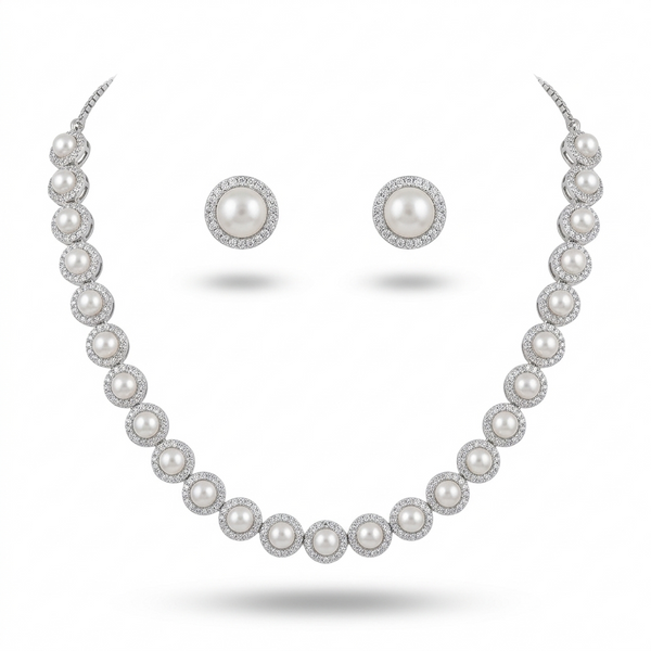 Ivory Pearl Elegance Necklace