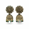 Regal Kalika Antique Kundan Jhumka Earrings