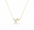 Golden Flutter Butterfly Pendant