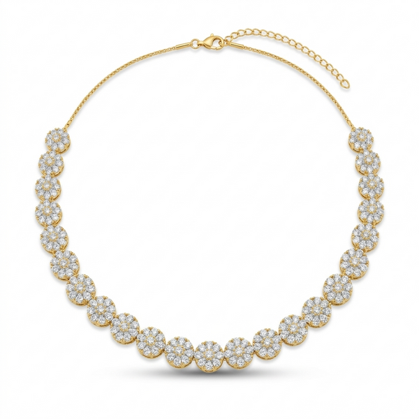 Royal Bloom Diamond Necklace
