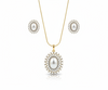 Pearl Radiance Pendant Set