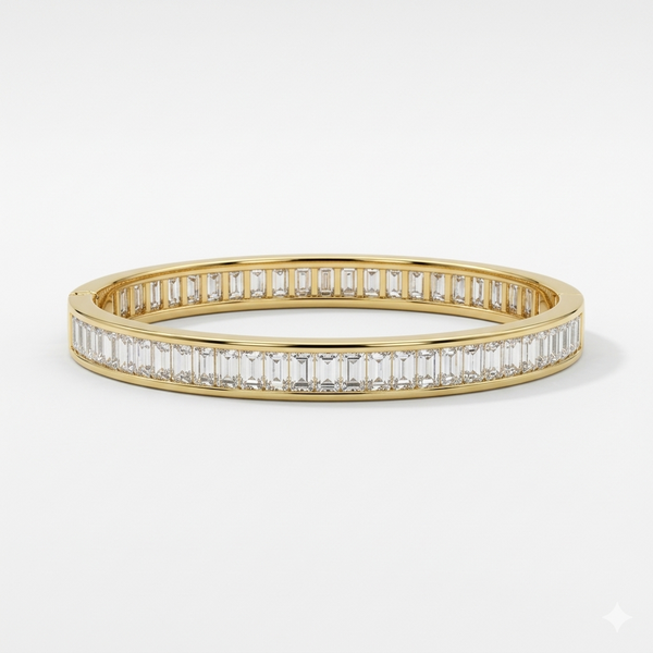 Classic Crystal Line Bangle