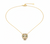 Royal Gold Panther Head Pendant