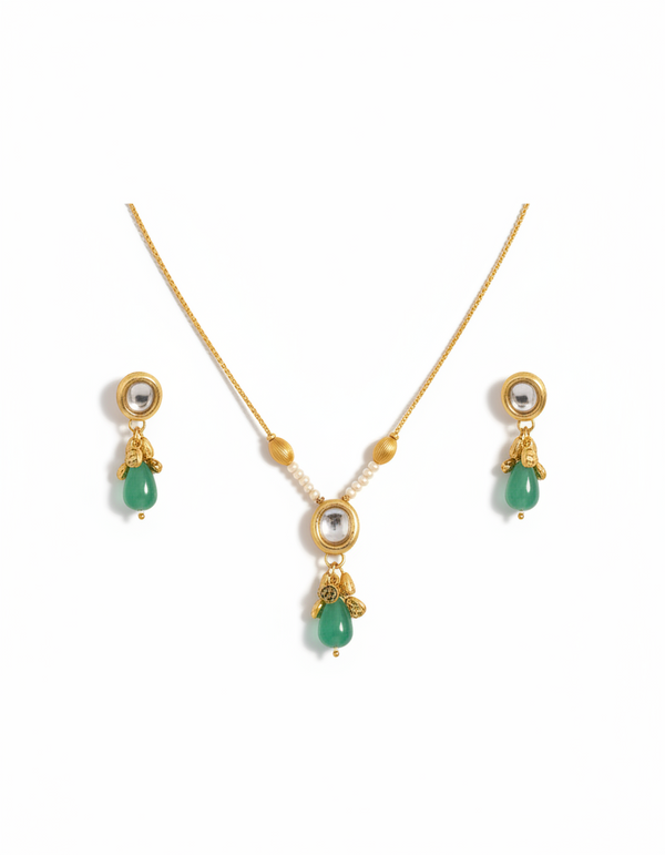 Emerald Mist Pendant Set