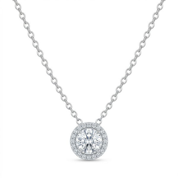 Infinity Halo Spark Pendant