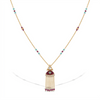 Evil Eye Tassel Pendant Set