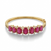 Ruby Royale Line Bracelet