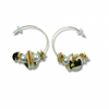 Pearla Twist Hoop Earrings