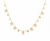 Golden Tree Charm Necklace
