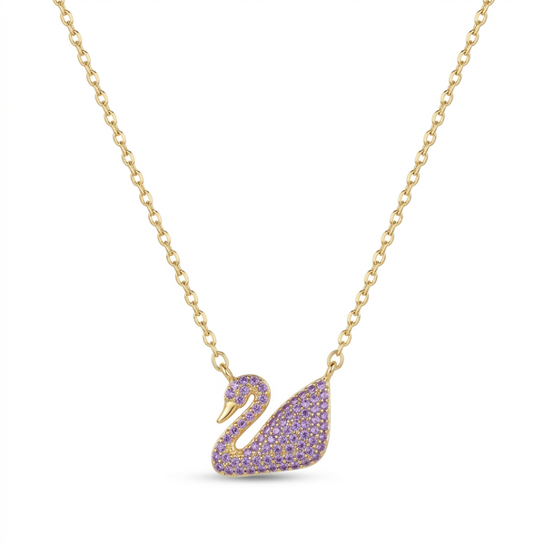 Swan Grace Crystal Pendant