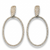 Celeste Oval Diamond Drop Earrings