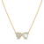 Twin Heart Grace Pendant